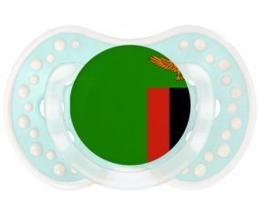 Drapeau Zambie Sucete LOVI Dynamic Retro-turquoise-lagon classique