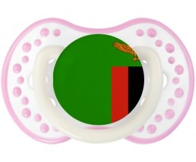 Drapeau Zambie Sucete LOVI Dynamic Blanc-rose phosphorescente