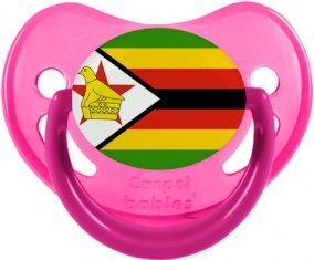 Drapeau Zimbabwe Sucete Physiologique Rose phosphorescente