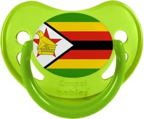 Drapeau Zimbabwe Sucete Physiologique Vert phosphorescente
