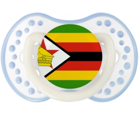 Drapeau Zimbabwe Tétine LOVI Dynamic Blanc-cyan classique