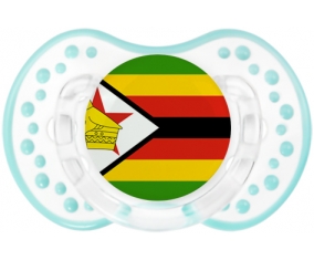 Drapeau Zimbabwe Tétine LOVI Dynamic Retro-blanc-lagon classique