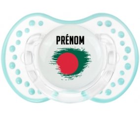 Drapeau effet pinceau Bangladesh avec prénom Sucete LOVI Dynamic Retro-blanc-lagon classique