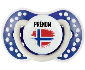 Drapeau effet pinceau Île Bouvet avec prénom Sucete LOVI Dynamic Bleu-marine phosphorescente