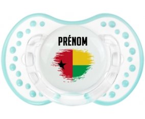 Drapeau effet pinceau Guinée avec prénom Sucete LOVI Dynamic Retro-blanc-lagon classique
