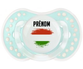 Drapeau effet pinceau Hongrie avec prénom Sucete LOVI Dynamic Retro-turquoise-lagon classique