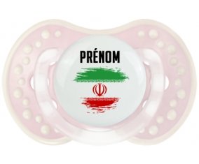 Drapeau effet pinceau L'Iran avec prénom Sucete LOVI Dynamic Retro-rose-tendre classique
