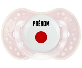 Drapeau effet pinceau Japon avec prénom Sucete LOVI Dynamic Retro-rose-tendre classique