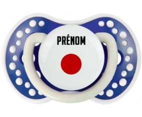 Drapeau effet pinceau Japon avec prénom Sucete LOVI Dynamic Bleu-marine phosphorescente