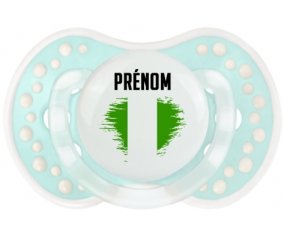 Drapeau effet pinceau Nigeria avec prénom Sucete LOVI Dynamic Retro-turquoise-lagon classique