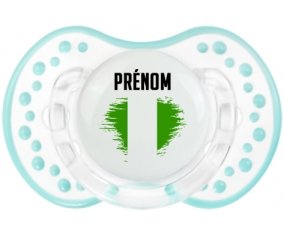 Drapeau effet pinceau Nigeria avec prénom Sucete LOVI Dynamic Retro-blanc-lagon classique