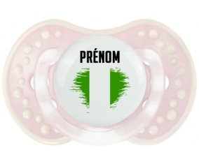 Drapeau effet pinceau Nigeria avec prénom Sucete LOVI Dynamic Retro-rose-tendre classique