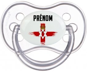 Drapeau effet pinceau Îles Mariannes du Nord avec prénom Sucete Anatomique Transparente classique