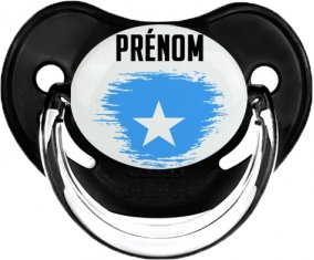 Drapeau effet pinceau Somalie avec prénom Sucete Physiologique Noir classique
