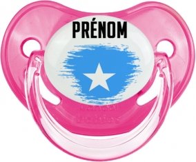 Drapeau effet pinceau Somalie avec prénom Sucete Physiologique Rose classique