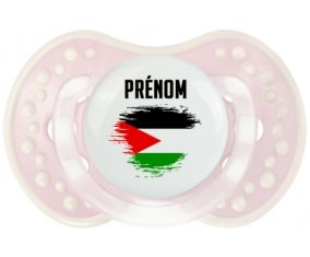 Drapeau effet pinceau État de Palestine avec prénom Sucete LOVI Dynamic Retro-rose-tendre classique
