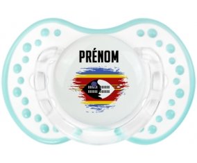 Drapeau effet pinceau Swaziland avec prénom Sucete LOVI Dynamic Retro-blanc-lagon classique