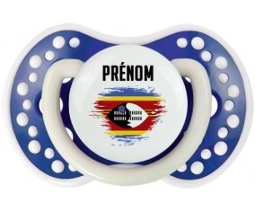 Drapeau effet pinceau Swaziland avec prénom Sucete LOVI Dynamic Bleu-marine phosphorescente