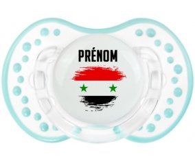 Drapeau effet pinceau République arabe syrienne avec prénom Sucette LOVI Dynamic Retro-blanc-lagon classique