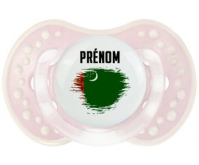 Drapeau effet pinceau Turkménistan avec prénom Sucette LOVI Dynamic Retro-rose-tendre classique