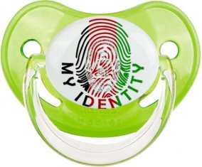 Empreinte My Identity Afghanistan Tétine Physiologique Vert classique
