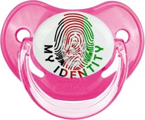 Empreinte My Identity Afghanistan Tétine Physiologique Rose classique