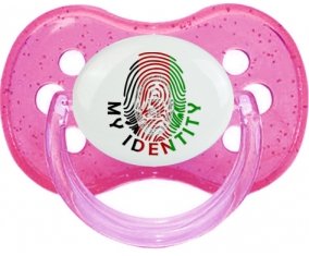 Empreinte My Identity Afghanistan Sucete Cerise Rose à paillette