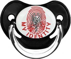 Empreinte My Identity Albanie Sucette Physiologique Noir classique