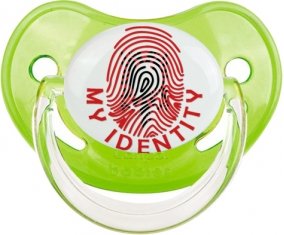 Empreinte My Identity Albanie Sucette Physiologique Vert classique