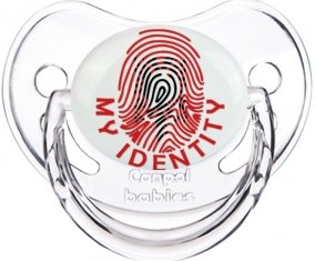 Empreinte My Identity Albanie Sucette Physiologique Transparent classique