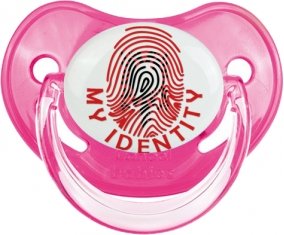 Empreinte My Identity Albanie Sucette Physiologique Rose classique