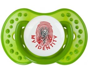 Empreinte My Identity Albanie : Sucette LOVI Dynamic personnalisée