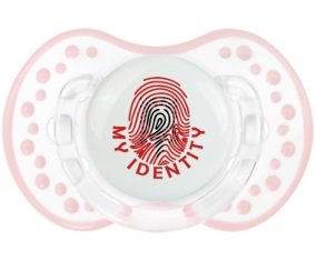 Empreinte My Identity Albanie Sucette LOVI Dynamic Retro-blanc-rose-tendre classique