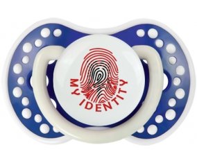 Empreinte My Identity Albanie Sucette LOVI Dynamic Bleu-marine phosphorescente
