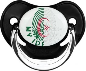 Empreinte My Identity Algérie Sucette Physiologique Noir classique