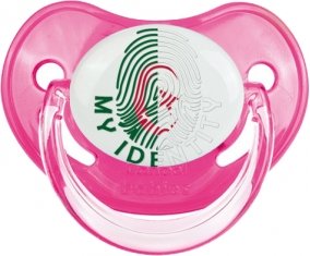 Empreinte My Identity Algérie Sucette Physiologique Rose classique