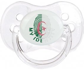 Empreinte My Identity Algérie Tétine Cerise Transparent classique