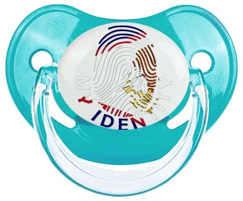 Empreinte My Identity Samoa américaines Tétine Physiologique Bleue classique