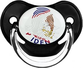 Empreinte My Identity Samoa américaines Tétine Physiologique Noir classique