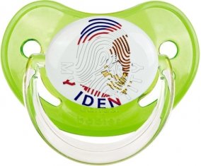 Empreinte My Identity Samoa américaines Tétine Physiologique Vert classique