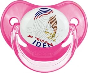 Empreinte My Identity Samoa américaines Tétine Physiologique Rose classique