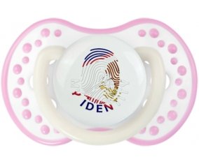 Empreinte My Identity Samoa américaines Sucete LOVI Dynamic Blanc-rose phosphorescente