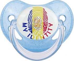 Empreinte My Identity Andorre Sucete Physiologique Bleue à paillette