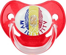 Empreinte My Identity Andorre Sucete Physiologique Rouge à paillette