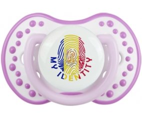 Empreinte My Identity Andorre Tétine LOVI Dynamic Blanc-mauve classique