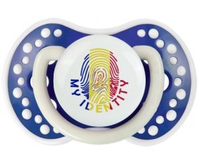 Empreinte My Identity Andorre Tétine LOVI Dynamic Bleu-marine phosphorescente