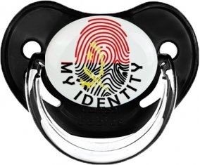 Empreinte My Identity Angola Sucette Physiologique Noir classique