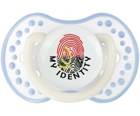 Empreinte My Identity Angola Sucette LOVI Dynamic Blanc-cyan classique