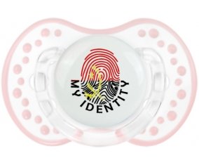 Empreinte My Identity Angola Sucette LOVI Dynamic Retro-blanc-rose-tendre classique