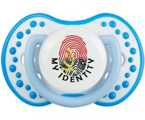 Empreinte My Identity Angola Sucette LOVI Dynamic Blanc-bleu phosphorescente
